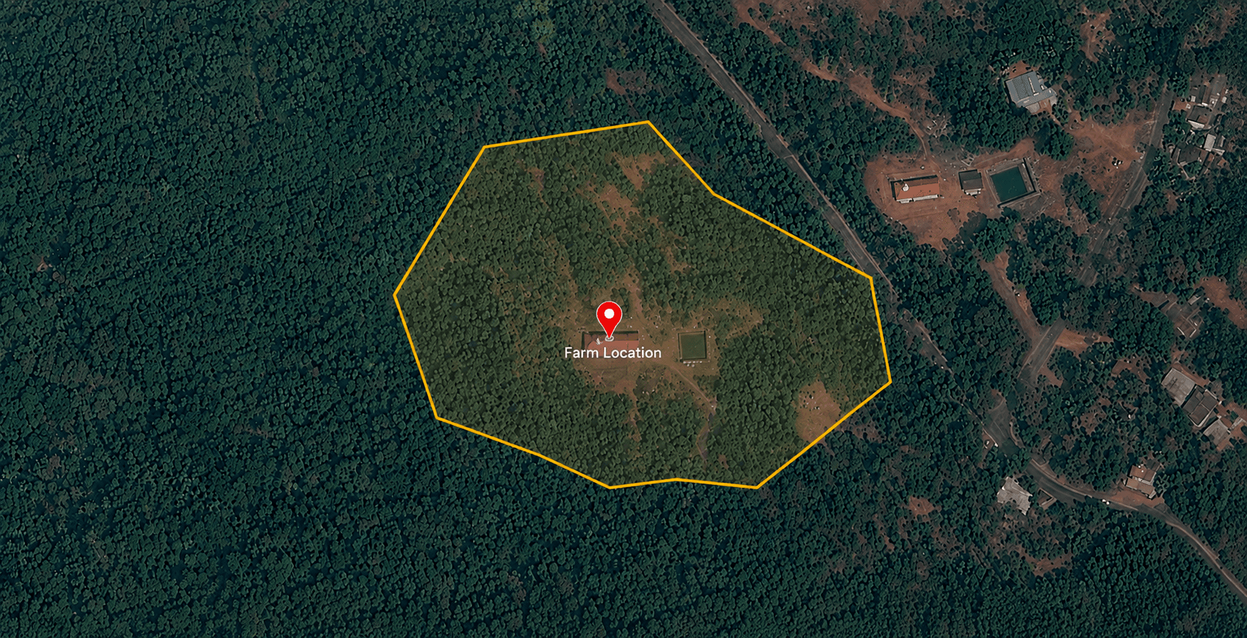 Farm harvest location